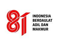 Foto: Logo perayaan HUT ke-81 RI. (Dokumentasi Istana Presiden)