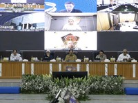 Menteri Dalam Negeri (Mendagri) Muhammad Tito Karnavian saat menyampaikan pemaparan dalam Rapat Koordinasi Pengendalian Inflasi Daerah Tahun 2026 di Jakarta, Senin (29/6/2026). (Tangkapan Layar Youtube/Kemendagri RI)