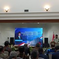 Menteri Perumahan dan Kawasan Permukiman (PKP) Maruarar Sirait kata Maruarar dalam acara Penandatanganan Komitmen Hibah Lahan PT Lippo Cikarang Tbk Kepada Negara di Wisma Danantara, Jakarta, Senin (29/6/2026). (CNBC Indonesia/Martyasari Rizky)