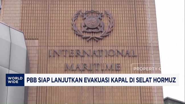 Video: PBB Siap Lanjutkan Evakuasi Kapal di Selat Hormuz