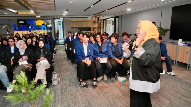 Perkuat Talenta Muda, TASPEN Tebar Wawasan Industri ke Mahasiswa