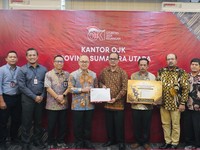 BPR Mindosari, BPR Rap Ganda, BPR Tiurganda, BPR Lipatganda, dan BPR Tahuan Ganda dilebur ke BPR Mangatur Ganda. (Dok. OJK)