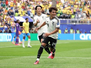 Video Kalah Dramatis dari Brasil, Pelatih Jepang: Level Kami Makin Kuat