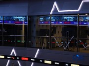 Layar menampilkan pergerakan Indeks Harga Saham Gabungan (IHSG) di Bursa Efek Indonesia (BEI), Jakarta, Selasa (30/6/2026). (CNBC Indonesia/Tri Susilo)