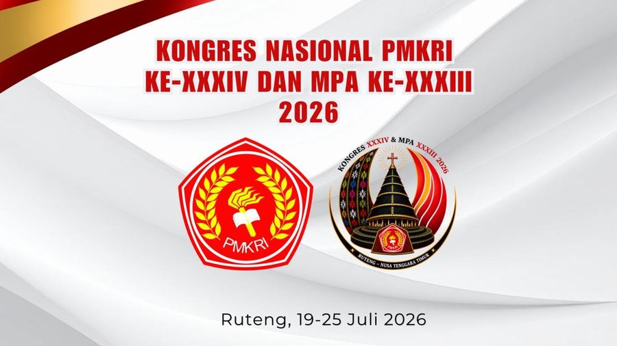 Foto: Logo Kongres Nasional PMKRI ke-XXXIV dan MPA ke-XXXIII. (Dokumentasi Pribadi Penulis)