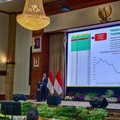 Menteri Pertanian (Mentan) Amran Sulaiman dalam acara Pemilihan Ketua Umum Persatuan Wredatama (PWRI) Pertanian Masa Bhakti 2026-2031 di Kementan, Jakarta, Selasa (30/6/2026). (CNBC Indonesia/Martysari RIzky)