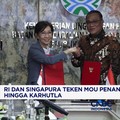 RI & Singapura Teken MOU Penanganan Sampah Hingga Karhutla