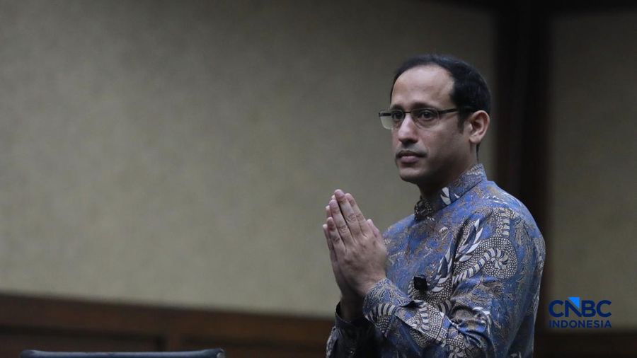 Terdakwa kasus dugaan korupsi pengadaan Chromebook dan Chrome Device Management (CDM) dalam program digitalisasi pendidikan di Kemendikbudristek Nadiem Makarim tiba di Pengadilan Tipikor Jakarta Pusat, Selasa, (29/6/2026).