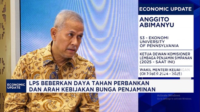 Video: Anggito Abimanyu Bongkar Daya Tahan Perbankan -Bunga Penjaminan