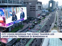 City Vision Resmikan The Iconic Thamrin Led Layar Digital Terbesar di Bundaran HI