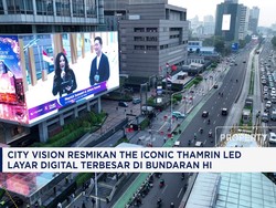 City Vision Resmikan The Iconic Thamrin Led Layar Digital Terbesar di Bundaran HI