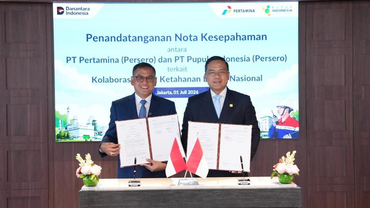 Pertamina-Pupuk Indonesia Kolaborasi untuk Ketahanan Energi dan Pangan