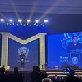 Erick Thohir saat menyampaikan pemaparan dalam acara IMI Awards di Jakarta, Rabu (1/7/2026). (CNBC Indonesia/Elga Nurmutia)