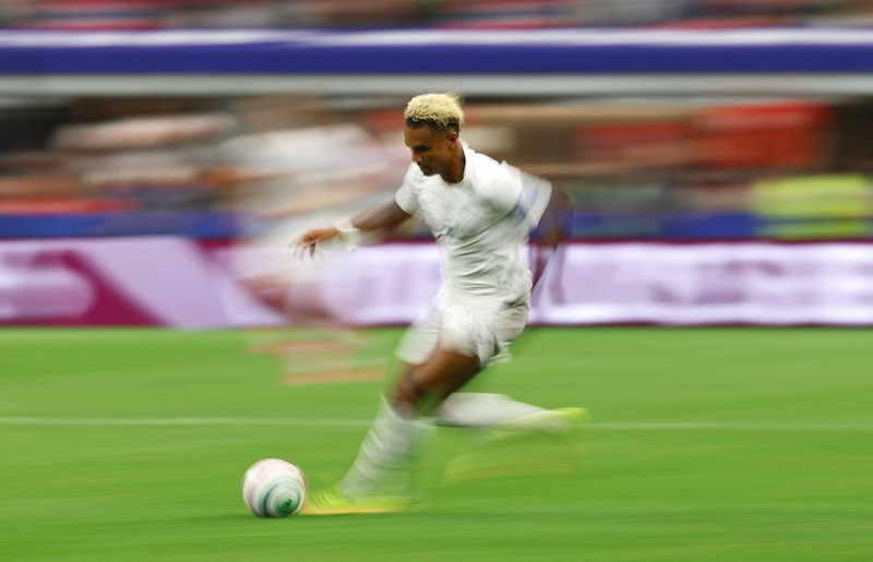 Norwegia mengalahkan Pantai Gading dengan skor 2-1 dalam babak 32 besar Piala Dunia 2026 di Stadion Dallas, Texas, Amerika Serikat, Rabu (1/7) dini hari WIB. (MAGN IMAGES via Reuters/Tim Heitman)