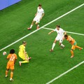 Norwegia mengalahkan Pantai Gading dengan skor 2-1 dalam babak 32 besar Piala Dunia 2026 di Stadion Dallas, Texas, Amerika Serikat, Rabu (1/7) dini hari WIB. (REUTERS/Issei Kato)
