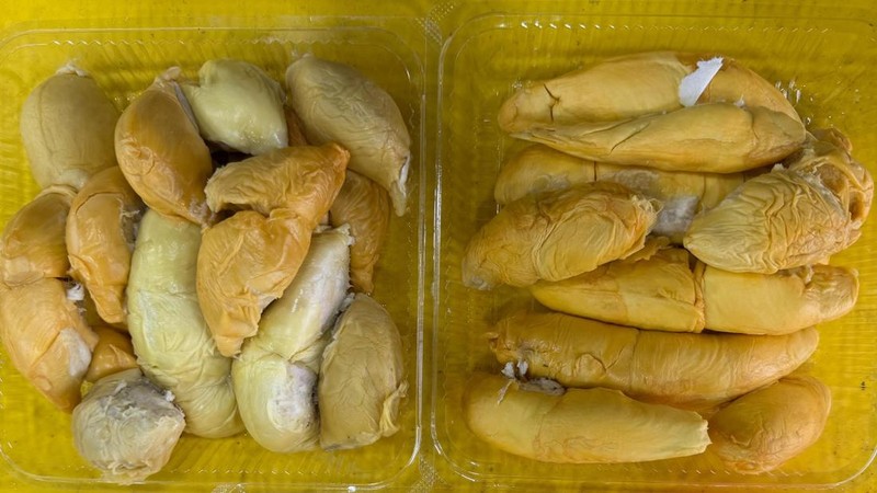 Penjualan durian di Malaysia.