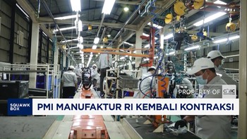 PMI Manufaktur RI Turun ke 46,9