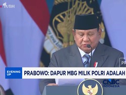 Prabowo: Dapur MBG Milik Polri Adalah Yang Terbaik