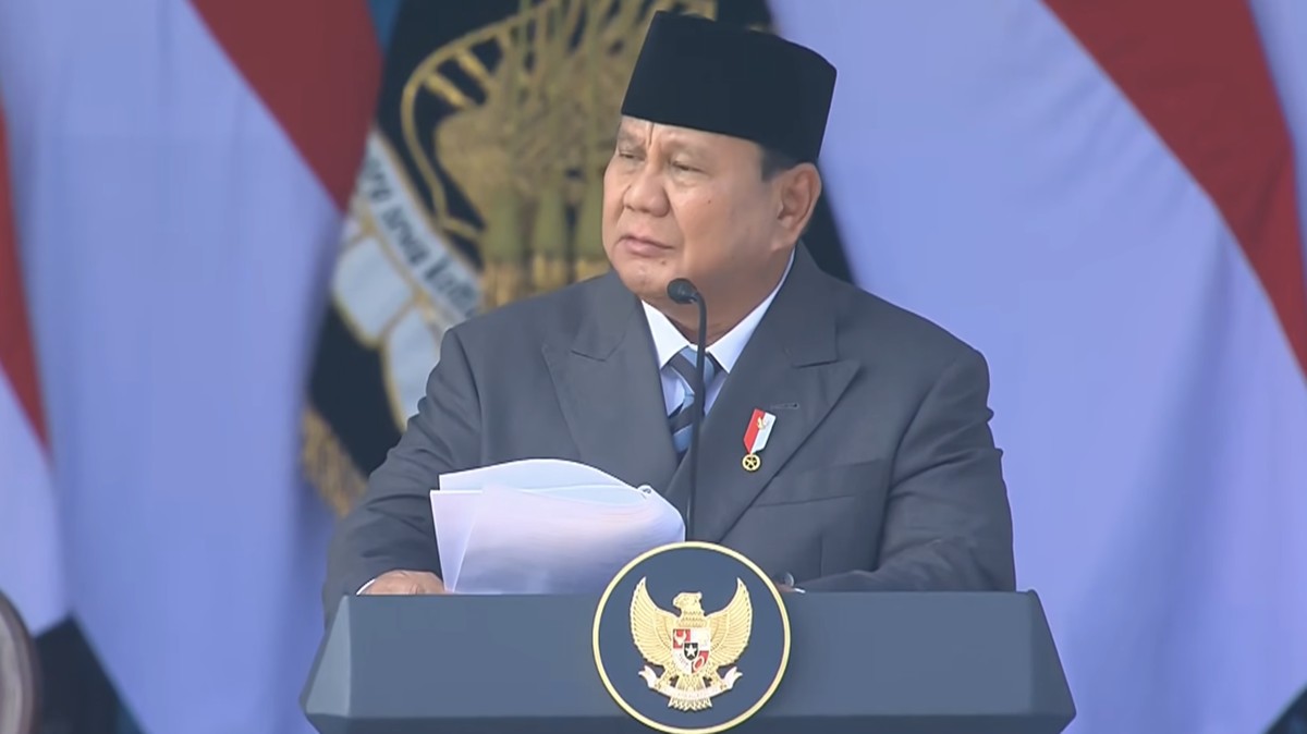 Di Hut Polri, Prabowo Tiba-Tiba Ungkap Ancaman Besar Buat RI