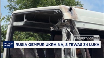 Rusia Gempur Ukraina, 8 Tewas 34 Luka