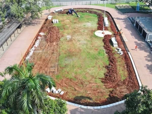 Depok Bakal Punya Lapangan Tenis dan Jogging Track Gratis