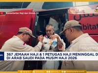 367 Jemaah & 1 Petugas Meninggal Dunia pada Musim Haji 2026