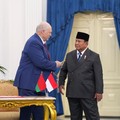 Presiden Republik Indonesia Prabowo Subianto menerima kunjungan kenegaraan Presiden Republik Belarus Aleksandr Lukashenko di Istana Merdeka, Jakarta, Rabu (2/7/2026). (Dok. BPMI Sekretariat Presiden)