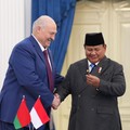 Presiden Republik Indonesia Prabowo Subianto menerima kunjungan kenegaraan Presiden Republik Belarus Aleksandr Lukashenko di Istana Merdeka, Jakarta, Rabu (2/7/2026). (Dok. BPMI Sekretariat Presiden)