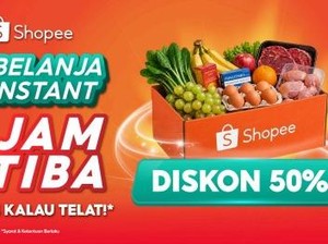 Penuhi Kebutuhan Harian, Belanja Instant di Shopee 1 Jam Tiba