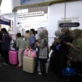 Suasana acara Jakarta X Beauty 2026, di Jakarta International Convention Center (JCC) Jakarta, Kamis (2/7/2026). (CNBC Indonesia/Tri Susilo)