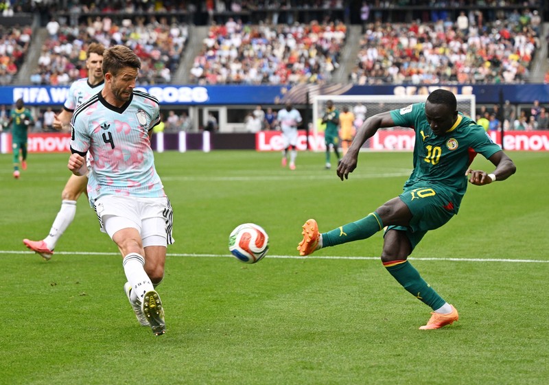 Tim nasional Belgia memastikan tempatnya di babak 16 besar Piala Dunia 2026, setelah meraih kemenangan dramatis atas Senegal (3-2), Kamis (2/7) dini hari WIB di Stadion Seattle, Amerika Serikat, dalam babak 32 besar Piala Dunia 2026. (IMAGN IMAGES via Reuters/BLAKE DAHLIN)
