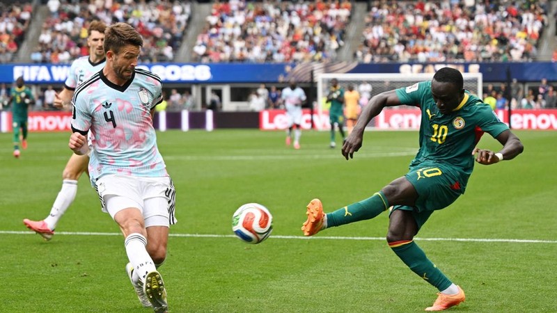 Tim nasional Belgia memastikan tempatnya di babak 16 besar Piala Dunia 2026, setelah meraih kemenangan dramatis atas Senegal (3-2), Kamis (2/7) dini hari WIB di Stadion Seattle, Amerika Serikat, dalam babak 32 besar Piala Dunia 2026. (IMAGN IMAGES via Reuters/Troy Wayrynen)