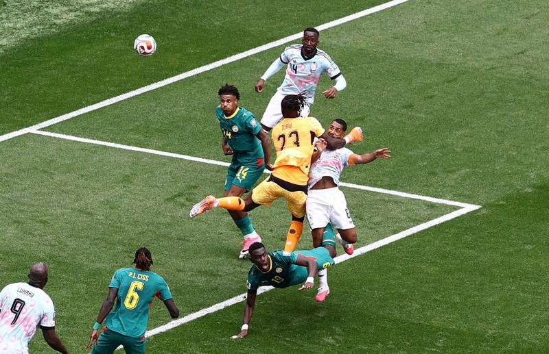 Tim nasional Belgia memastikan tempatnya di babak 16 besar Piala Dunia 2026, setelah meraih kemenangan dramatis atas Senegal (3-2), Kamis (2/7) dini hari WIB di Stadion Seattle, Amerika Serikat, dalam babak 32 besar Piala Dunia 2026. (IMAGN IMAGES via Reuters/BLAKE DAHLIN)