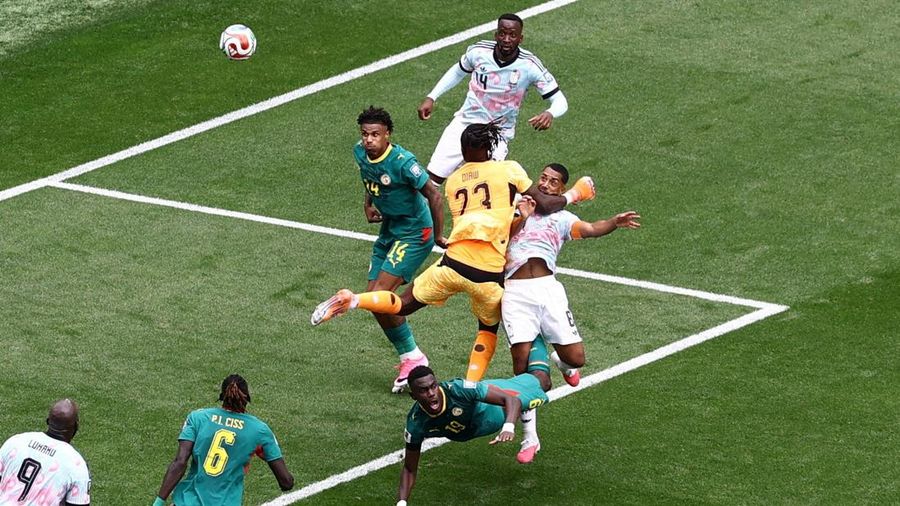 Tim nasional Belgia memastikan tempatnya di babak 16 besar Piala Dunia 2026, setelah meraih kemenangan dramatis atas Senegal (3-2), Kamis (2/7) dini hari WIB di Stadion Seattle, Amerika Serikat, dalam babak 32 besar Piala Dunia 2026. (REUTERS/Lee Smith)