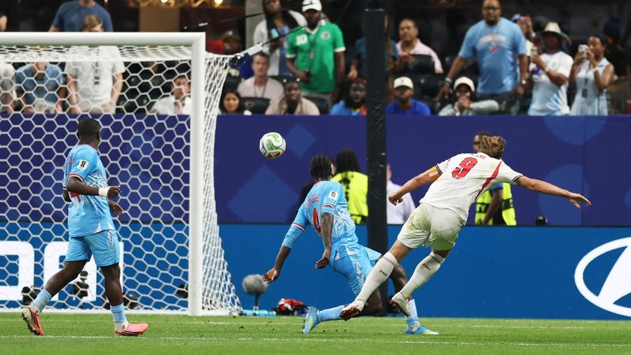 Tim nasional Inggris sukses melaju ke babak 16 besar Piala Dunia 2026 setelah menumbangkan Republik Demokratik Kongo dengan skor 2-1 dalam laga babak 32 besar di Stadion Mercedes-Benz, Atlanta, Amerika Serikat, pada Rabu (1/7/2026) waktu setempat. (REUTERS/Paul Childs)