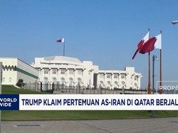 Trump Klaim Pertemuan AS-Iran di Qatar Berjalan Lancar