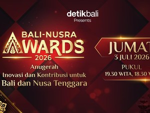 Malam Penganugerahan detikBali-Nusra Awards 2026, Saksikan di Sini!