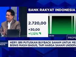 BRI Bakal Buyback Saham Rp500 Miliar, Hery Gunardi Ungkap Alasannya