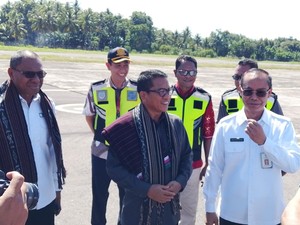 Mendes Yandri Susanto Sambangi BUMDes di Flores Timur