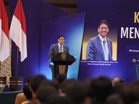 Menteri Keuangan Purbaya Yudhi Sadewa memberikan dalam Kuliah Umum di Universitas Diponegoro, Semarang, Jawa Tengah. (Dok. Biro KLI Kemenkeu)
