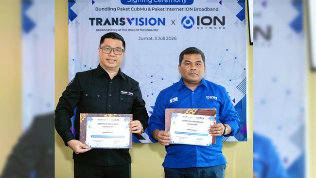 Transvision dan ION Network Hadirkan Ekosistem Streaming Melalui CubMu