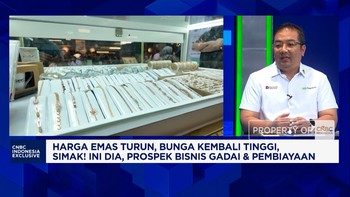 Pegadaian Andalkan Bisnis Emas & Gadai Hadapi Tren Suku Bunga Tinggi