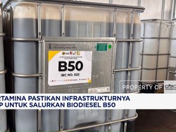 Pertamina Pastikan Infrastruktur Siap Salurkan Biodiesel B50