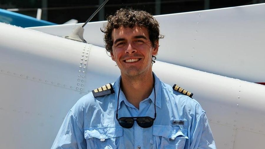 Pilot Amerika Nicholas F Gosselin. (Instagram/amapapua)