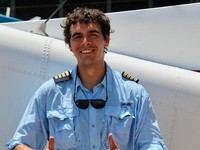 Pilot Amerika Nicholas F Gosselin. (Instagram/amapapua)