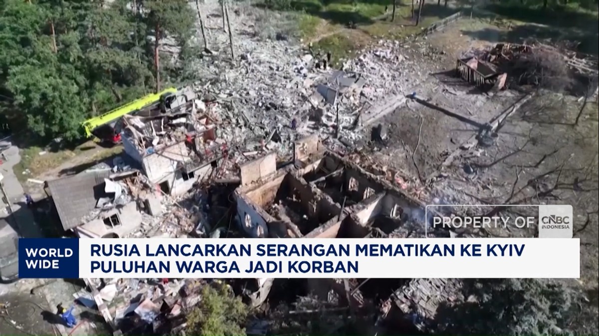 Video: Rusia Lancarkan Serangan ke Kyiv, Puluhan Warga Jadi Korban