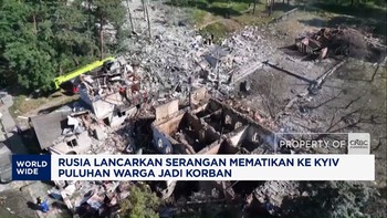 Rusia Lancarkan Serangan ke Kyiv, Puluhan Warga Jadi Korban