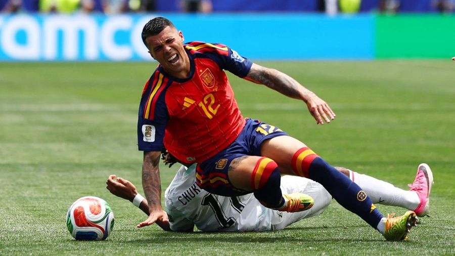 Spanyol menaklukkan Austria denhgan skor akhir 3-0 pada babak 32 besar Piala Dunia 2026 di Stadion Los Angeles, Kamis (2/7) atau Jumat (3/7) dini hari WIB. (IMAGN IMAGES via Reuters/JESSIE ALCHEH)