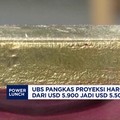 UBS Pangkas Proyeksi Harga Emas di 2026 Jadi USD 5.500 per Troy Ons