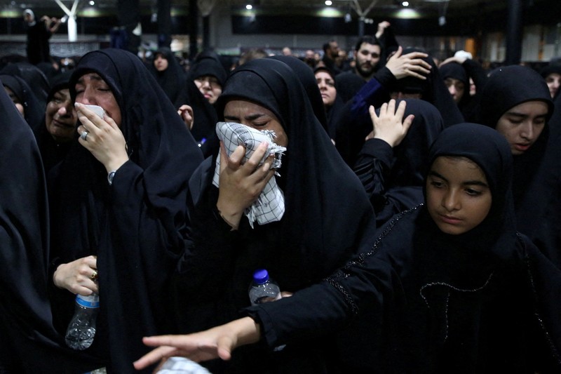 Upacara perpisahan untuk mendiang Pemimpin Tertinggi Iran Ayatollah Ali Khamenei di Teheran, Iran, Jumat (3/7/2026). (Office of the Iranian Supreme Leader via REUTERS)